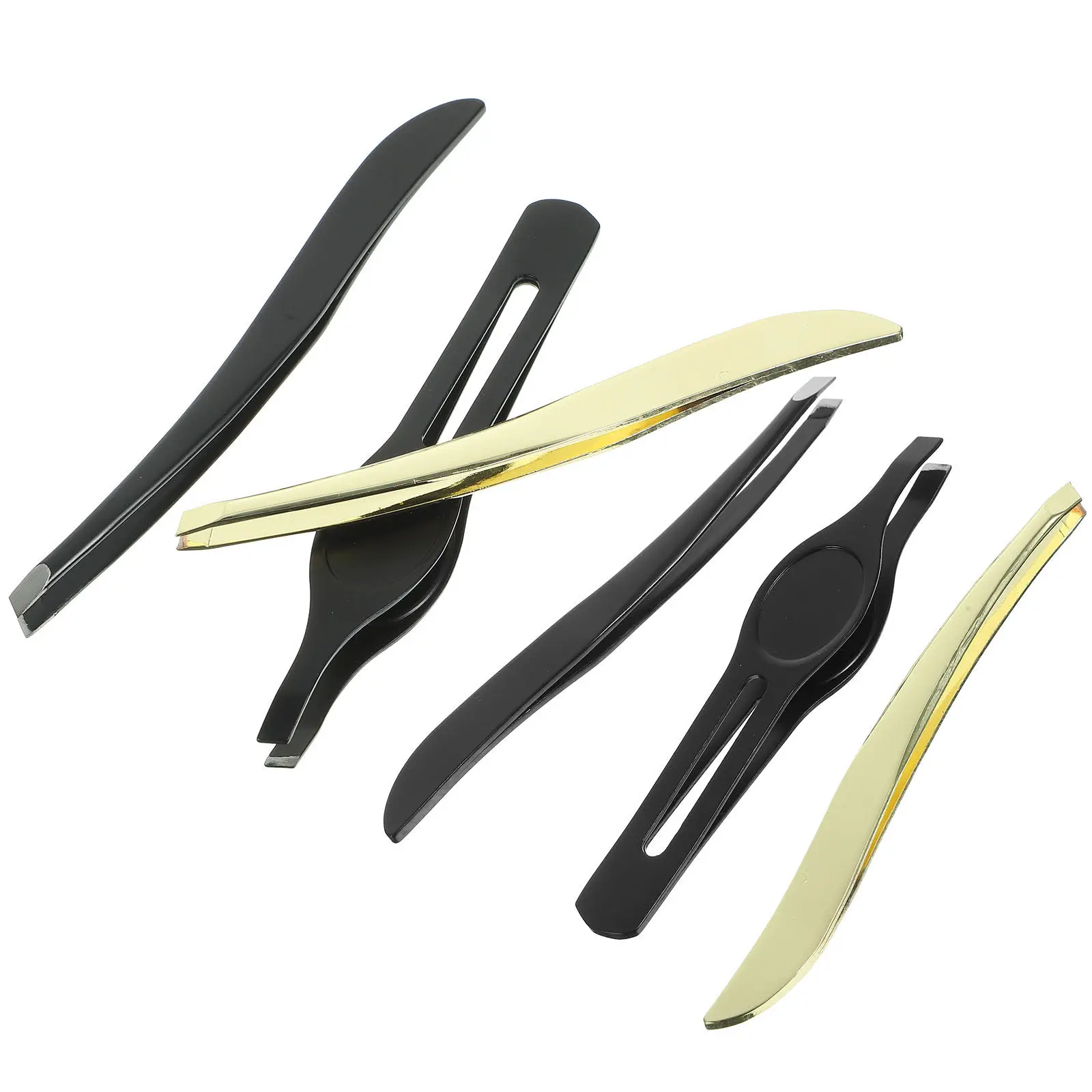 

Мини-щипцы из нержавеющей стали со скошенным кончиком для женщин, инструмент для ухода за бровями, аксессуары для макияжа