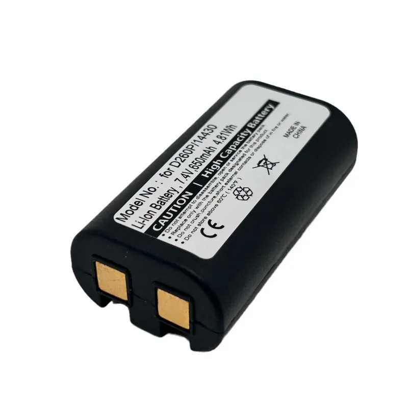 High Quality Battery 7.4V 650mAh For 3M PL200 S0895880 W003688 14430 DYMO LabelManager 260P 280 260 PnP - Printer
