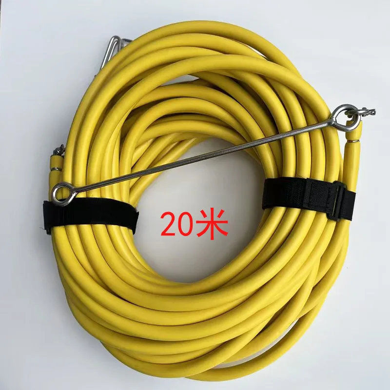 Spearfishing Float Line Portable Water Floating Rope 20M / 15M / 10M Tuna Foldable Line