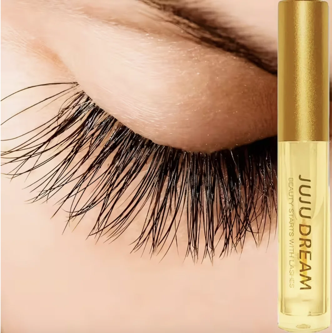 まつげ成長液 栄養エッセンス、天然成分、長くカールしたまつげ、アイコスメ、まつげ強化