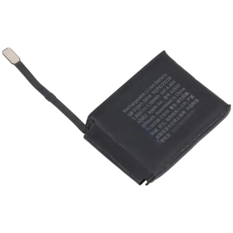 A2552 3.85V 309mAh Brand New 0-Cycle Replaceable Battery For Apple Watch Series 7 45mm Smart Watch Battery Large Capacity