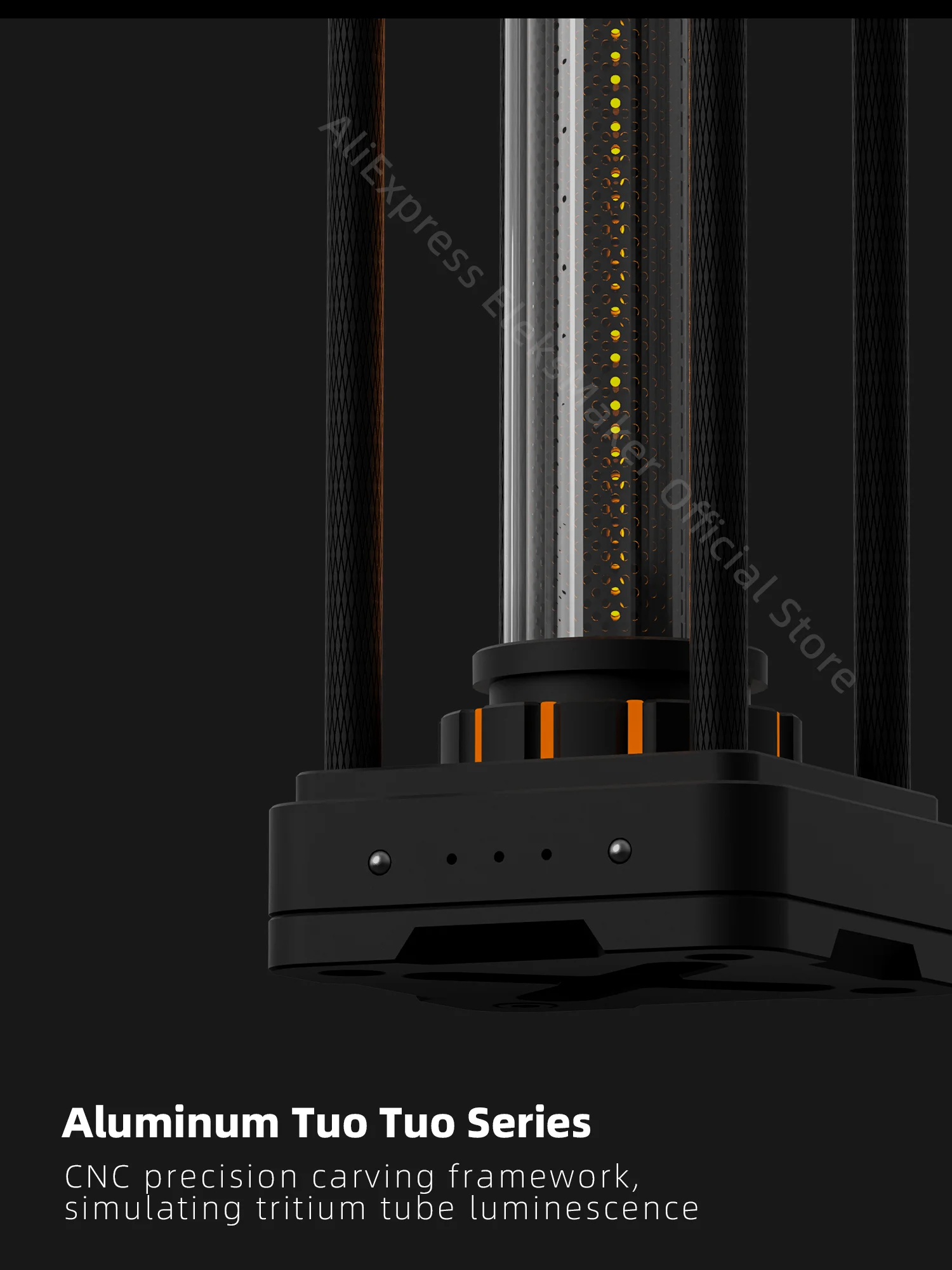 EleksMaker, X-light, Tritium Tower, Aluminum Alloy Night Light, Aluminum Alloy RGB Light, Atmosphere Light, USB Light