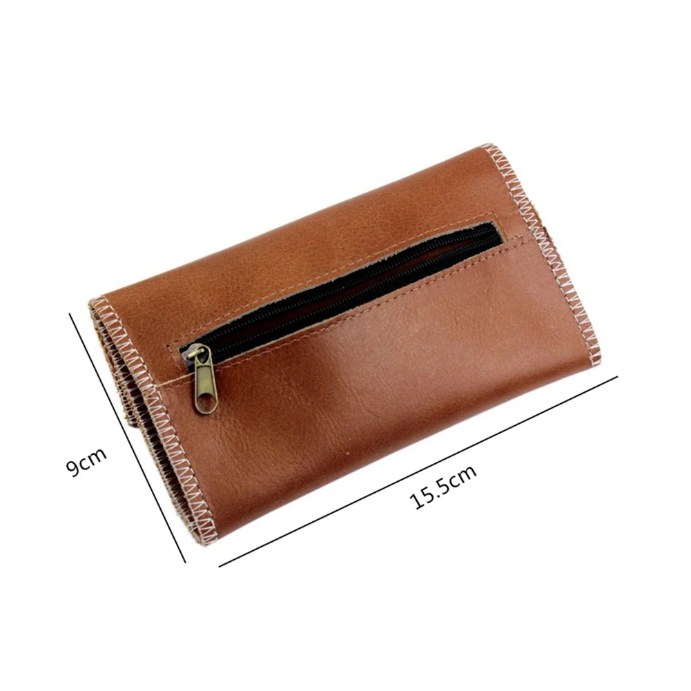 HORNET PU Leather Tobacco Bag Portable Cigarette Rolling Tobacco Pouch Case Wallet Tip Paper Holder Accessories