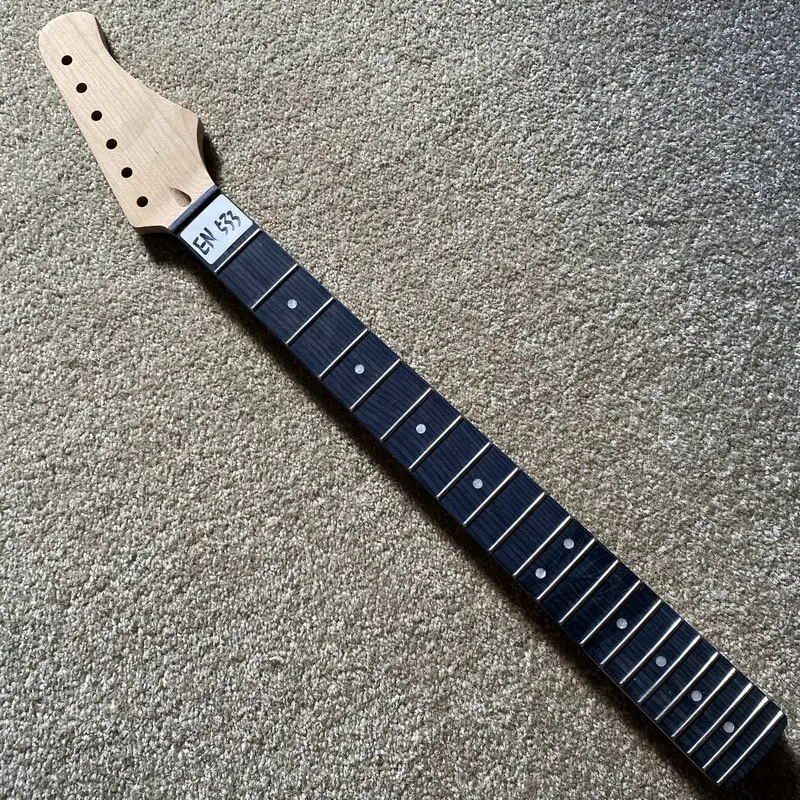 

EN533 DIY Guitar Parts Custom Order Unfinished 6 String Electric Guitar Neck Tremolo Model for ST Guitar Replace DIY