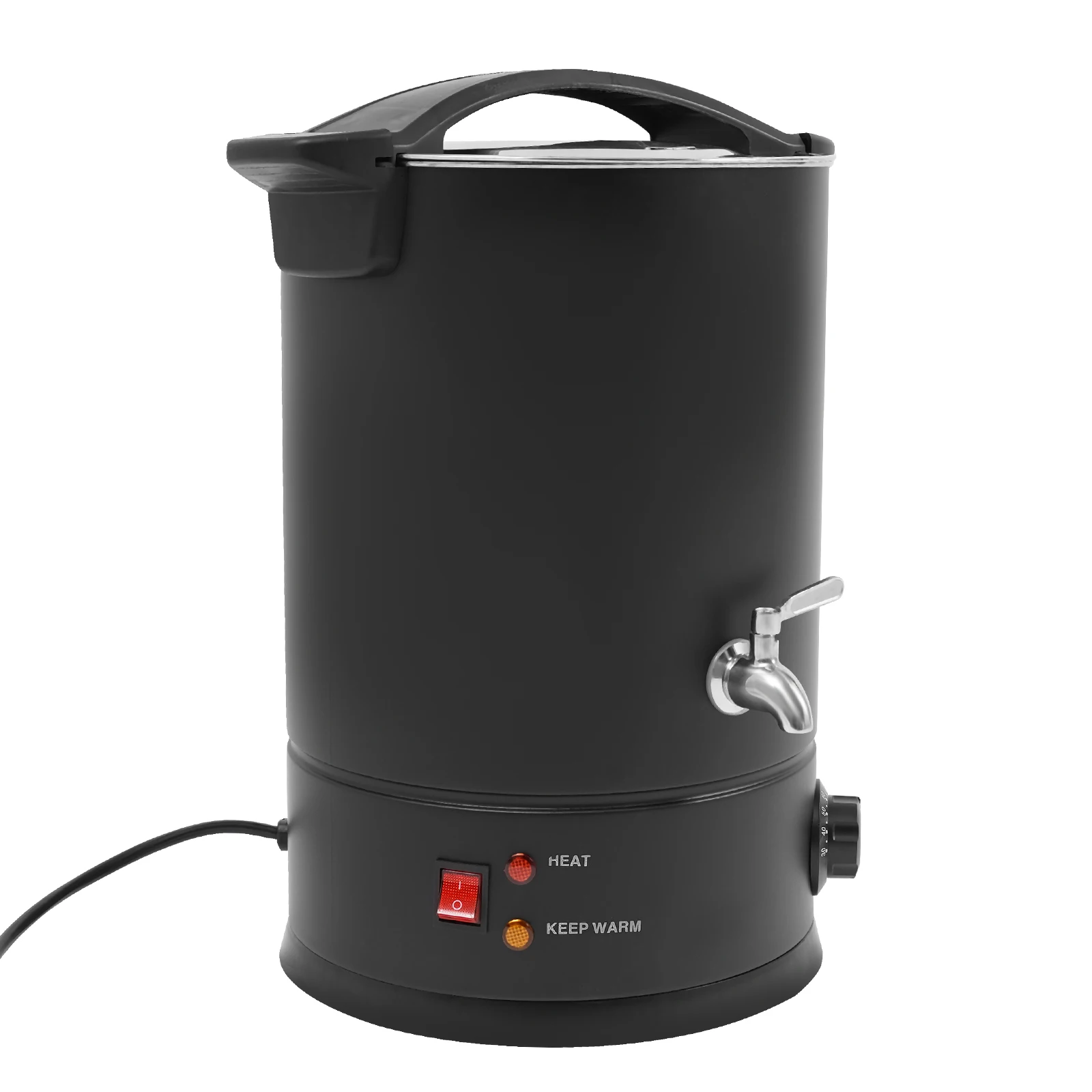 1800 واط صهر الشمع الصناعي SUS304 الفولاذ المقاوم للصدأ سعة 12 لتر 30-110 ℃ التحكم في درجة الحرارة 220 فولت معدات ذوبان الشمع الجهد #2