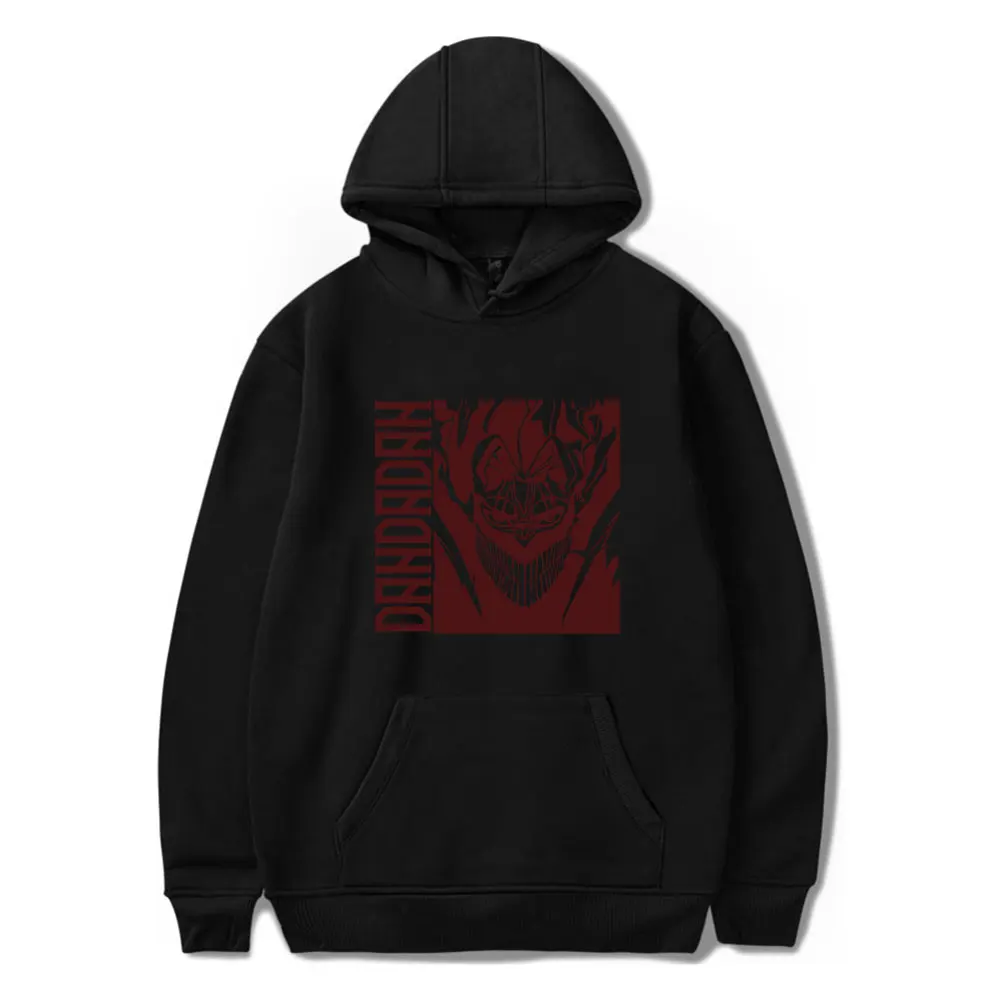 Dandadan Hoodie Merch Anime Unisex Winter Long Sleeve Pullover Hooded Streetwear