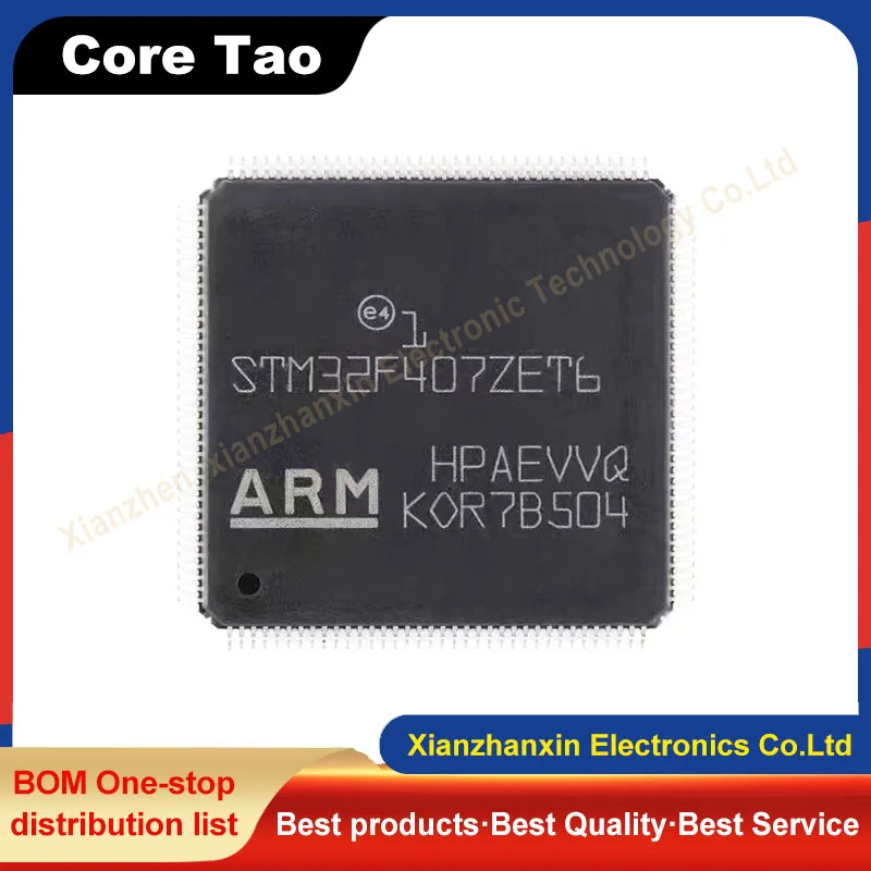 1pcs/lot STM32F407ZET6 407ZET6 LQFP144 New original micro controller