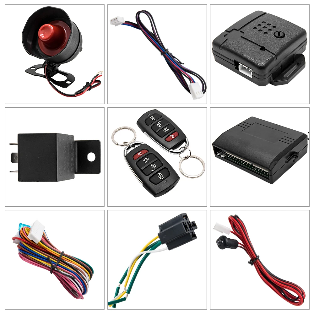 1 Piece Brand New DC12 3V One-way Remote Control Anti-theft Car Anti-theft Device Auto Accessories