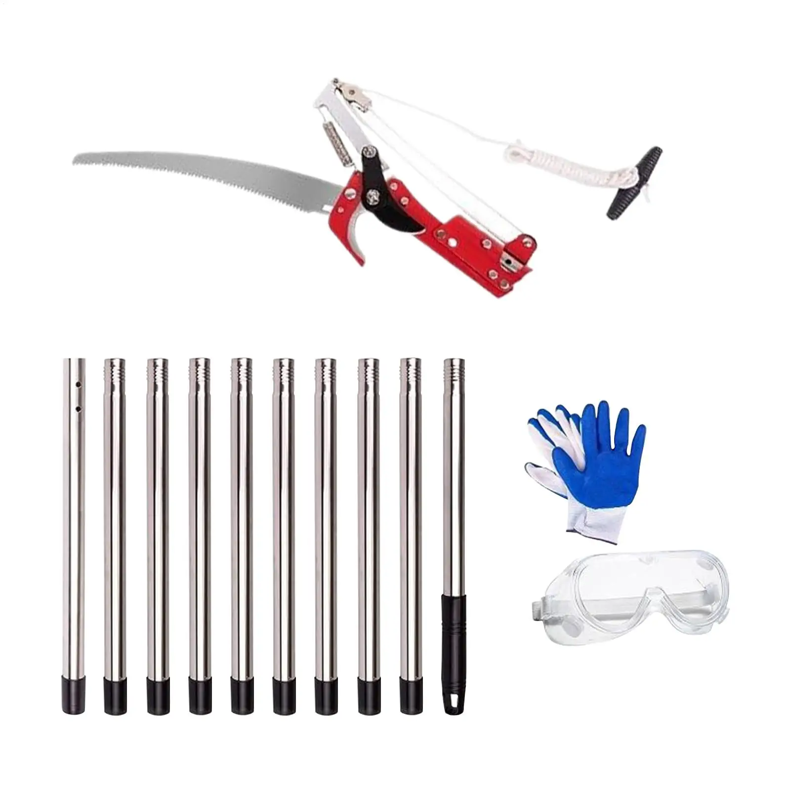 

Секатор для деревьев, пила, легкий триммер, ножницы, выдвижной секатор для деревьев для заднего двора, сада, цветов, виноградной лозы, большие фермерские рыхи