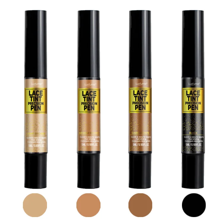 Lace Tint Pen for Wigs, Long-Lasting, Easy to Apply, Natural Looking, High Viscosity, All Hair Types