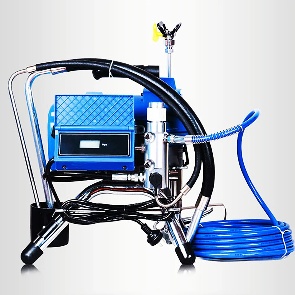 2.5L 2500W ไฟฟ้าแรงดันสูงฉีดพ่นสุญญากาศ495 Emulsion Paint Wall ในครัวเรือน Sprayer ภาพวาดเครื่อง