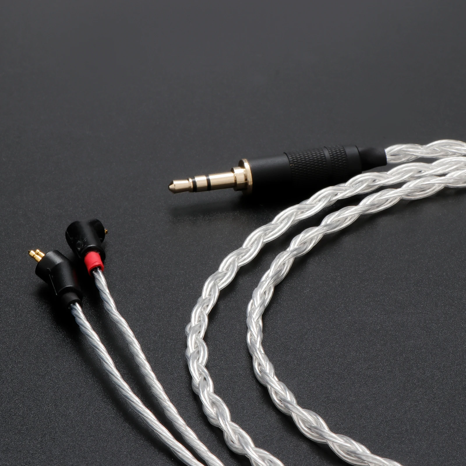 4FT 1.2m 3.5mm plug earphone cable Etymotic ER4 XR SR ER4SR ER4XR ER3sr 8cores 5N OCC Crystal Ear Headphone Extension Cord Cable