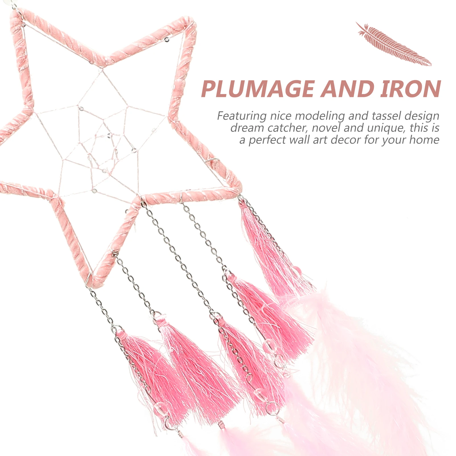 

Stars Dream Catcher Wall Hanging Macrame Tassel Decor For Bedroom Living Room Nursery Home Office Apartment Grunge Room Decor