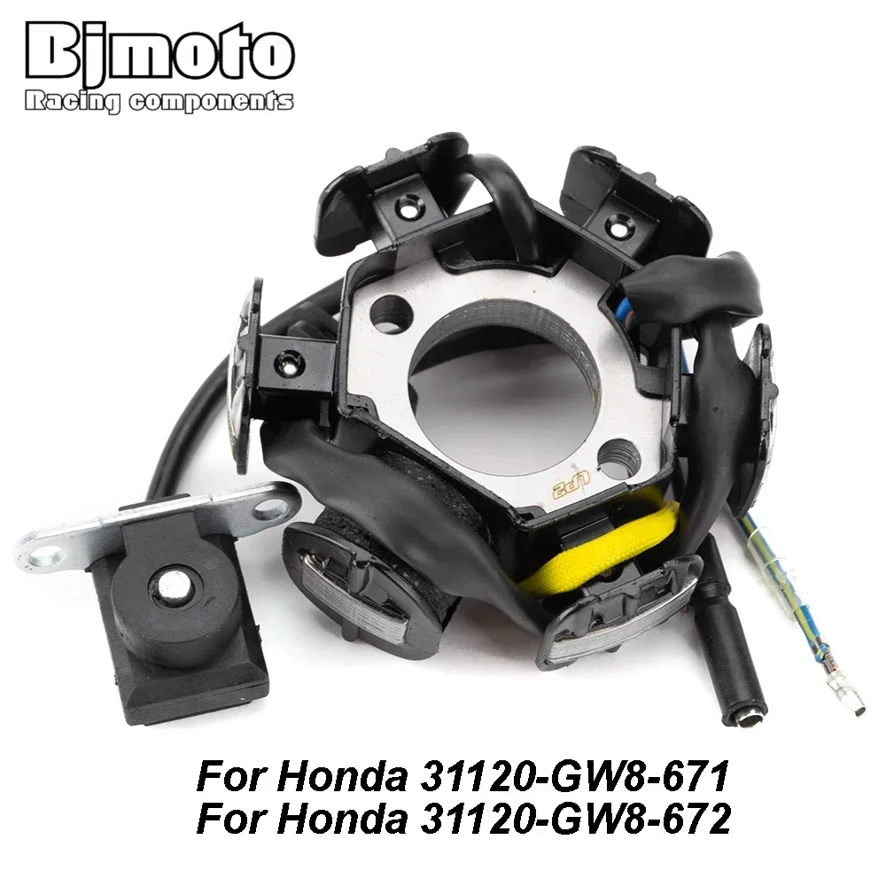Motorcycle Stator Coil For Honda CRF50F CRF70F XR50R CRF450R XR70R Z50R ATC185 ATC200 Generator Coil 31120-GW8-671 31120-GW8-672