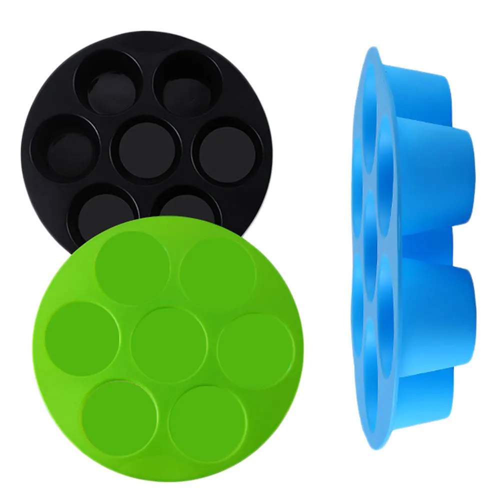 

3 Pcs Silicone Cake Mold Safe Easy to Use Clean Round Molds for Baking Cakes Popsicle Fondant Dessert Home Store