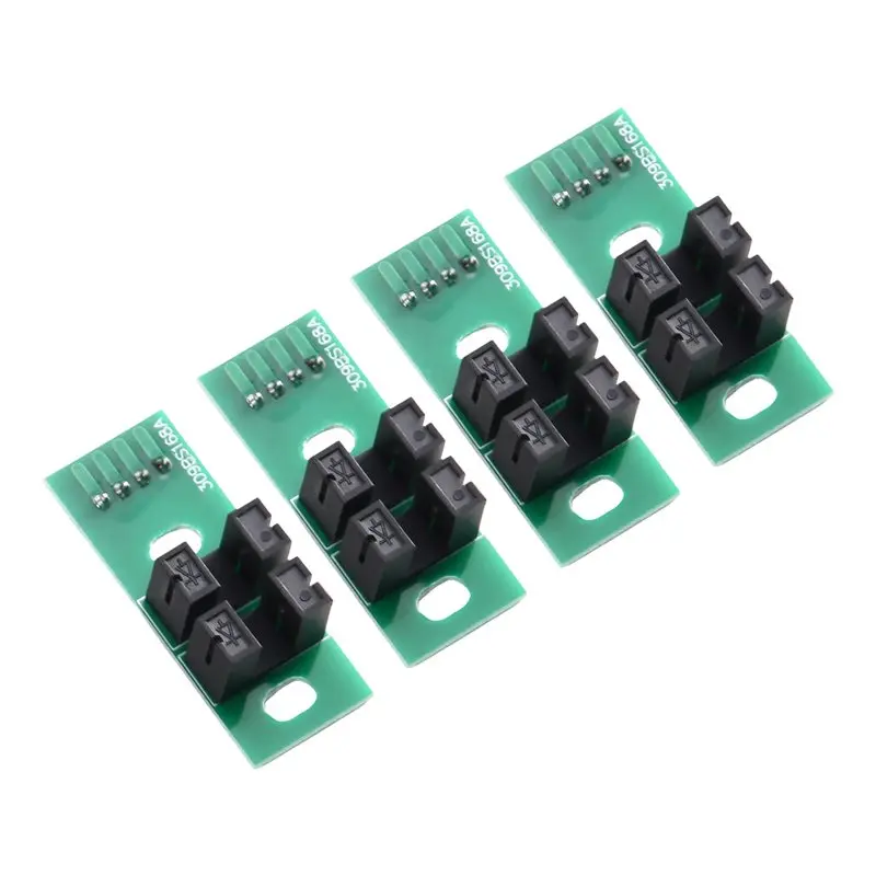 Super Deal -4Pcs Optocoup Hall Sensor Pan Tilt Movement Color Gobo Transducer Replace Spare For R7 230W 5R 200W