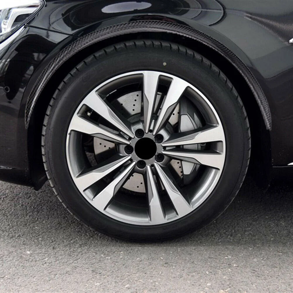 Protection Eyebrow Trim Trim Accessories Car Carbon fiber Exterior Fender Flared Bar New High quality Protection