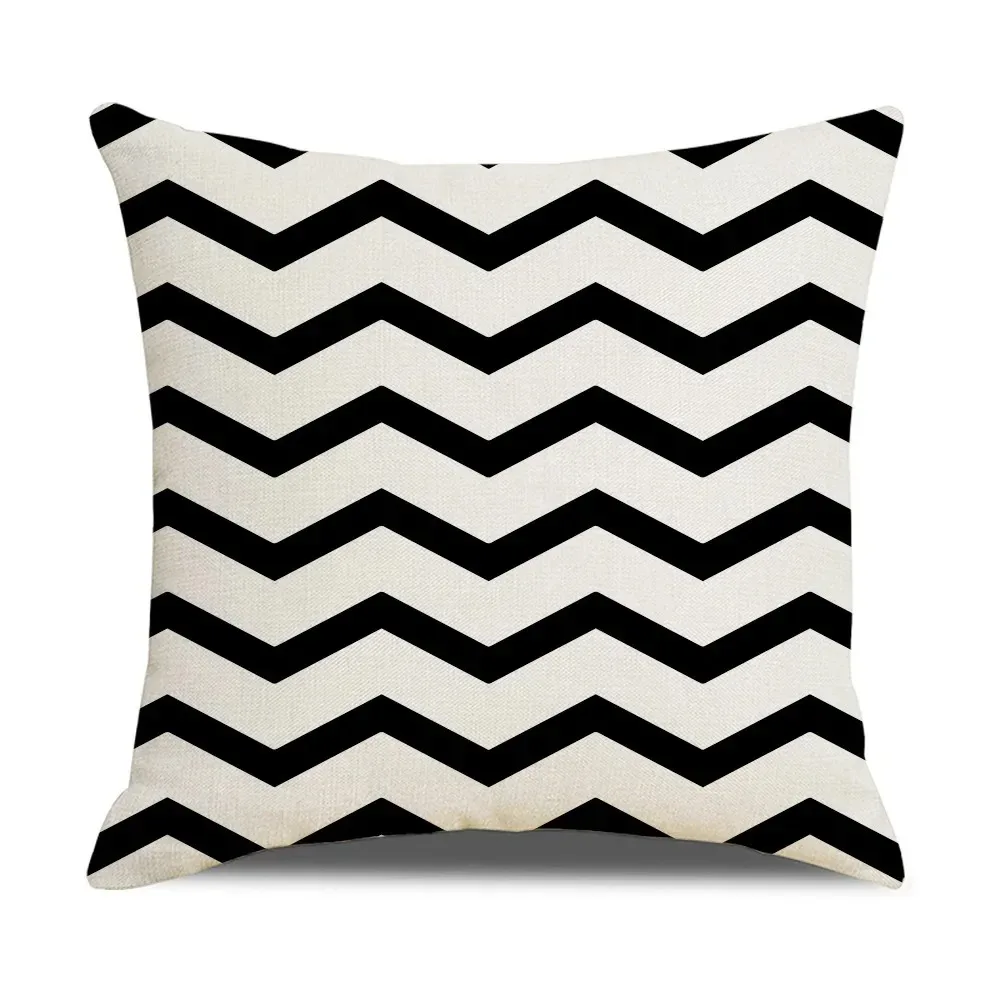 Square Pillowcase Nordic Geometric Decorative Pillow Sofa Cushion Cover Modern Home Decor view 6