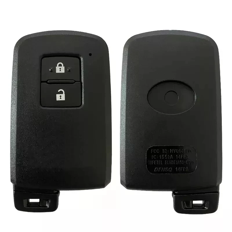 CN007296 Aftermarket 2 Button Smart Key For Toyota 2012-2020 With 312/314/315 MHZ PN 89904-06140  HYQ14FBA  G BOARD 281451-0020