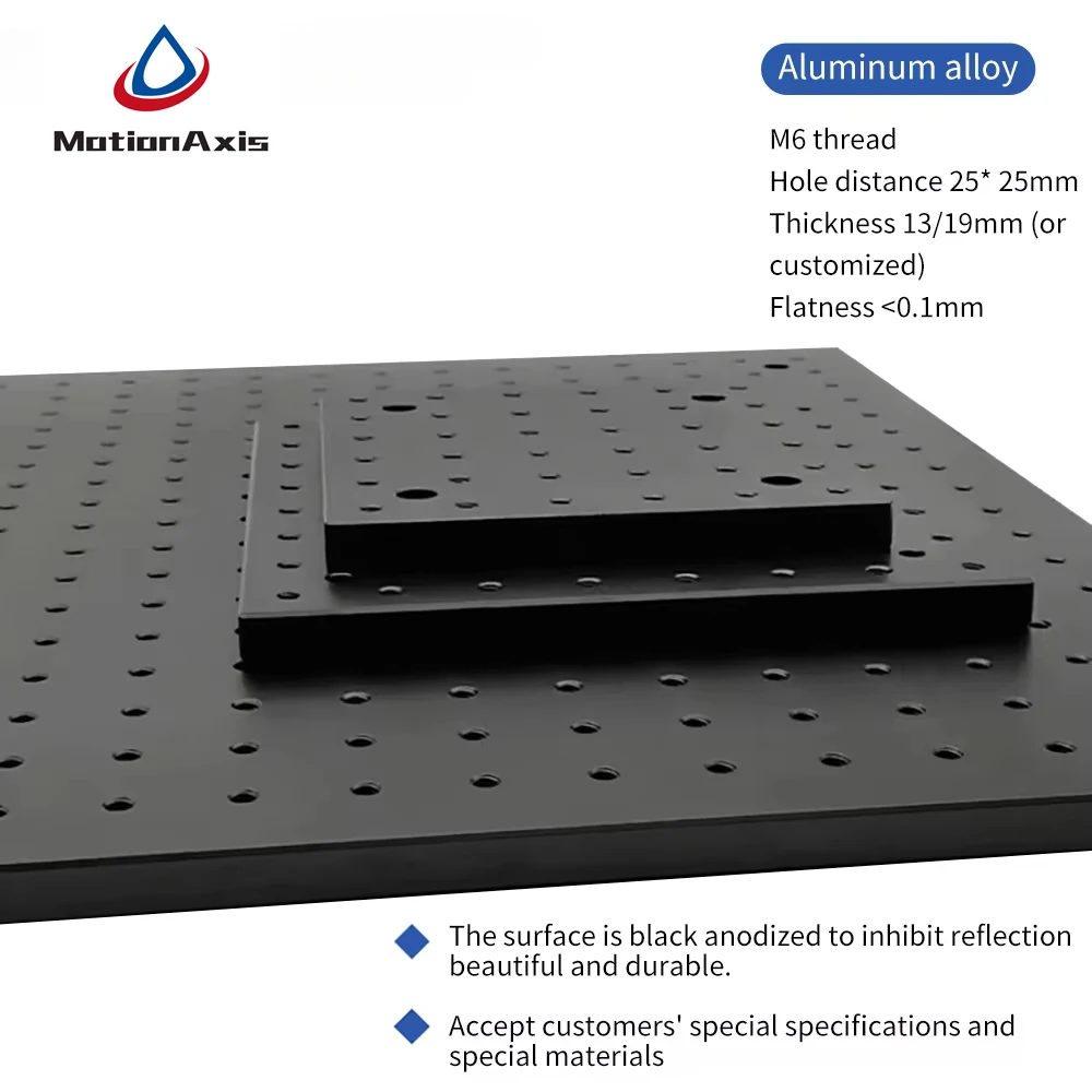 

High Precison Honeycomb Workbench Optical Breadboard Perforated Aluminum Plate for Handwork Laser Engraver Cutting Woodworking