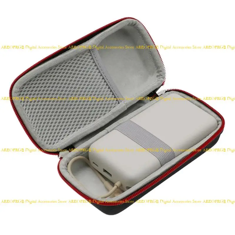 

E21E Portable EVA Hard Travel Case Bag Soft Lining for 20000mAh 33W Power Banks
