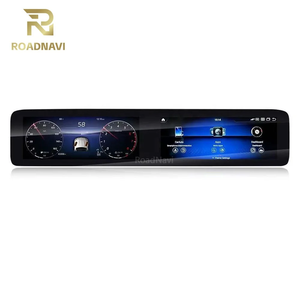 Radio a doppio schermo da 24'' per Benz Classe E W213 2017-2019