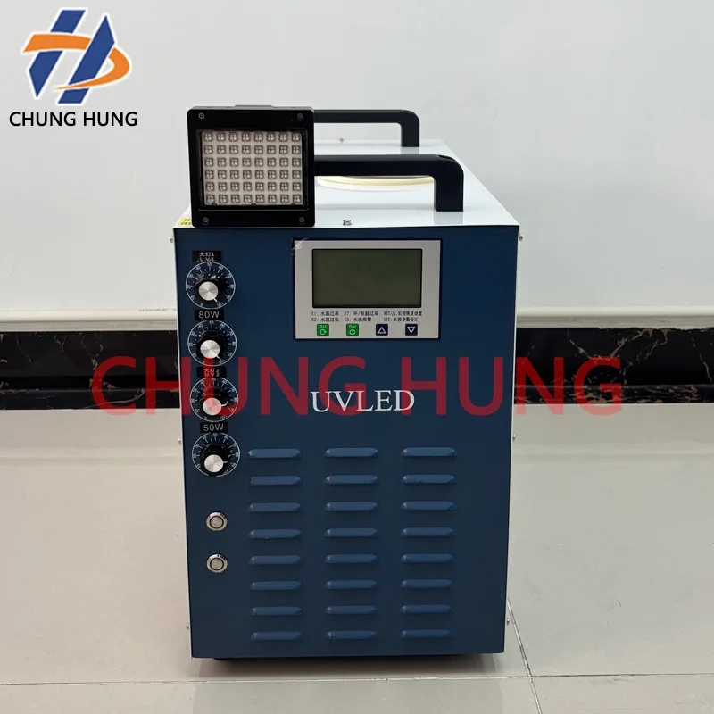 700W Water‑Cooled UVLED Curing Lamp Industrial UV Drying Lamp for High‑Speed Inkjet Printing Soft Film Label Green UV Ink Drying