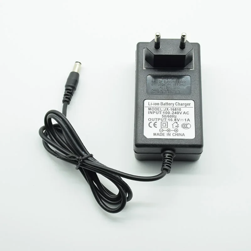 Adaptador de cargador de batería DC 21V para taladro inalámbrico, herramientas inalámbricas, llave, destornillador recargable, sierra, amoladora angular, pulverizador, UE