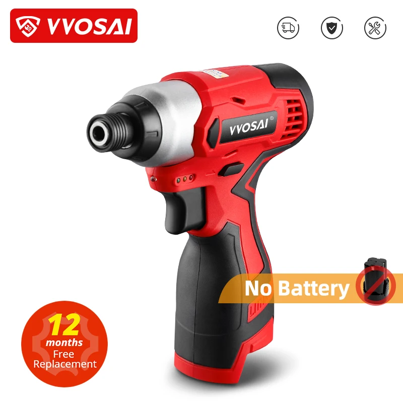 

VVOSAI 100N.m MT-SER 16V Electric Drill Screwdriver impact Driver cordless drill Household Multifunction Hit Power Tools