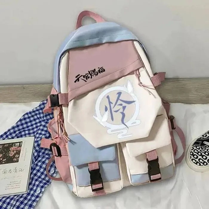 

Heaven Officials Blessing Student Teens School Bags Large Capacity Mochilas Backpacks For Gift Anime Ga