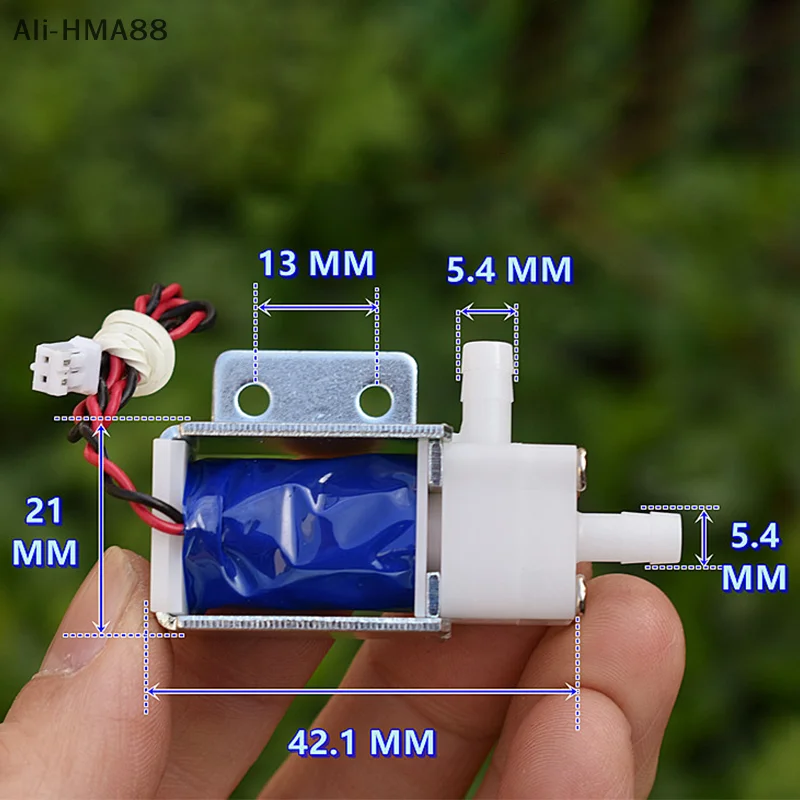 

1Pc Mini Electric Air Water Flow Control Valve DC 12V 18V 24V Normally Open Solenoid Valve DIY Garden Watering Sweeper Atomi