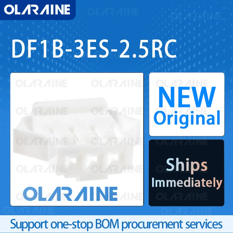 

50/200/500Pcs DF1B-3ES-2.5RC 100% brand new and original IC chip Headers and wire housings Connector 3 Position