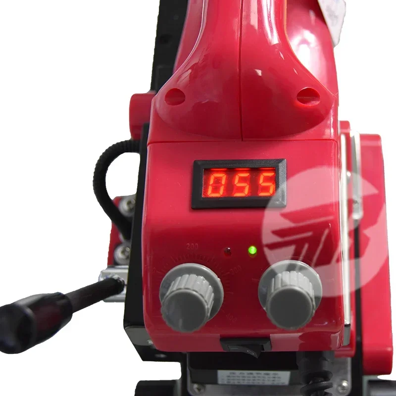 Digital display welding machine 800W--1100W Silicone pressure wheel hdpe geomembrane welding machine plastic butt welder