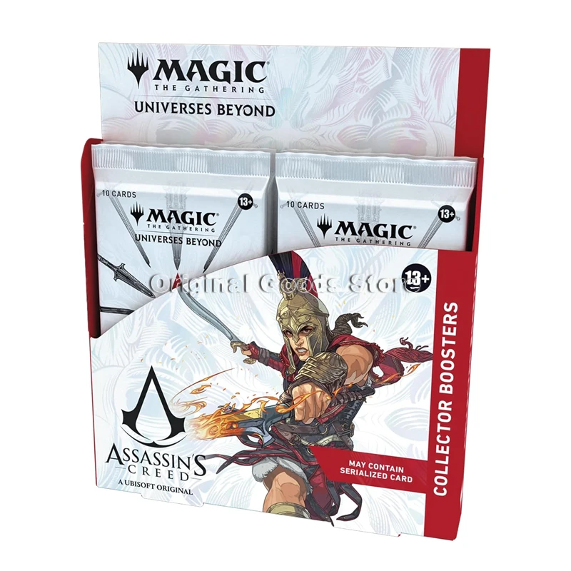 Tarjeta Original de Assassin's Creed, colección de tarjetas comerciales, Magic The Gathering, inglés, Beyond Booster Box, regalos de cumpleaños para niños