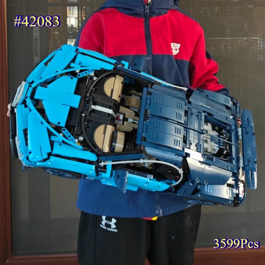 

Outstanding Sports Car Model 42083 Building Blocks Sets Compatible with Legoed Particles Suitable for Christmas Gifts 3599pcs