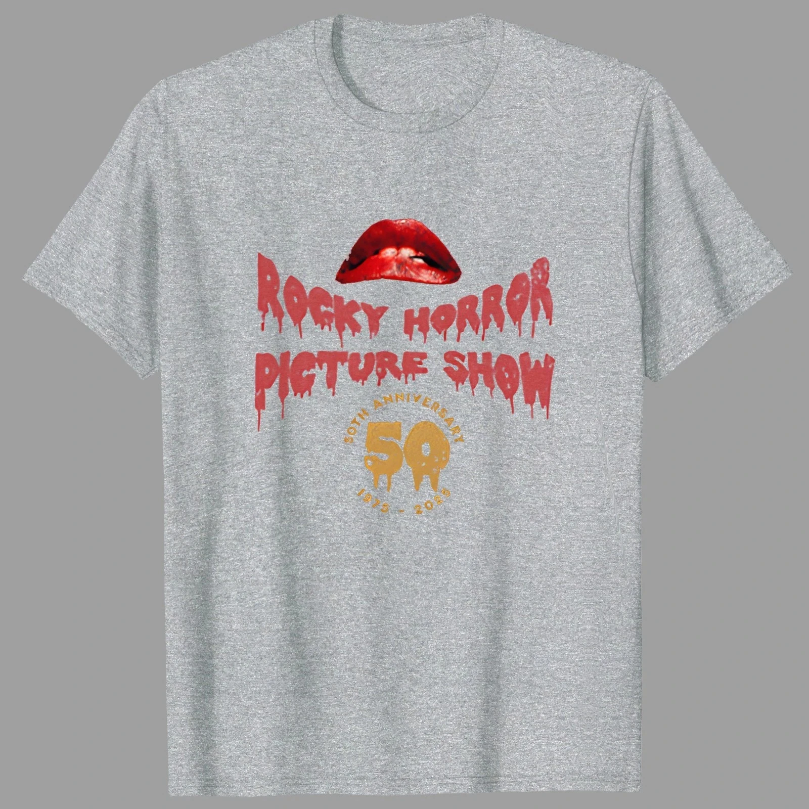 عرض ساخن لصور الرعب روكي الذكرى الخمسين 1975-2025 التي شيرت الراقية الفاخرة لكل من الرجال والنساء أفضل Y2k #4