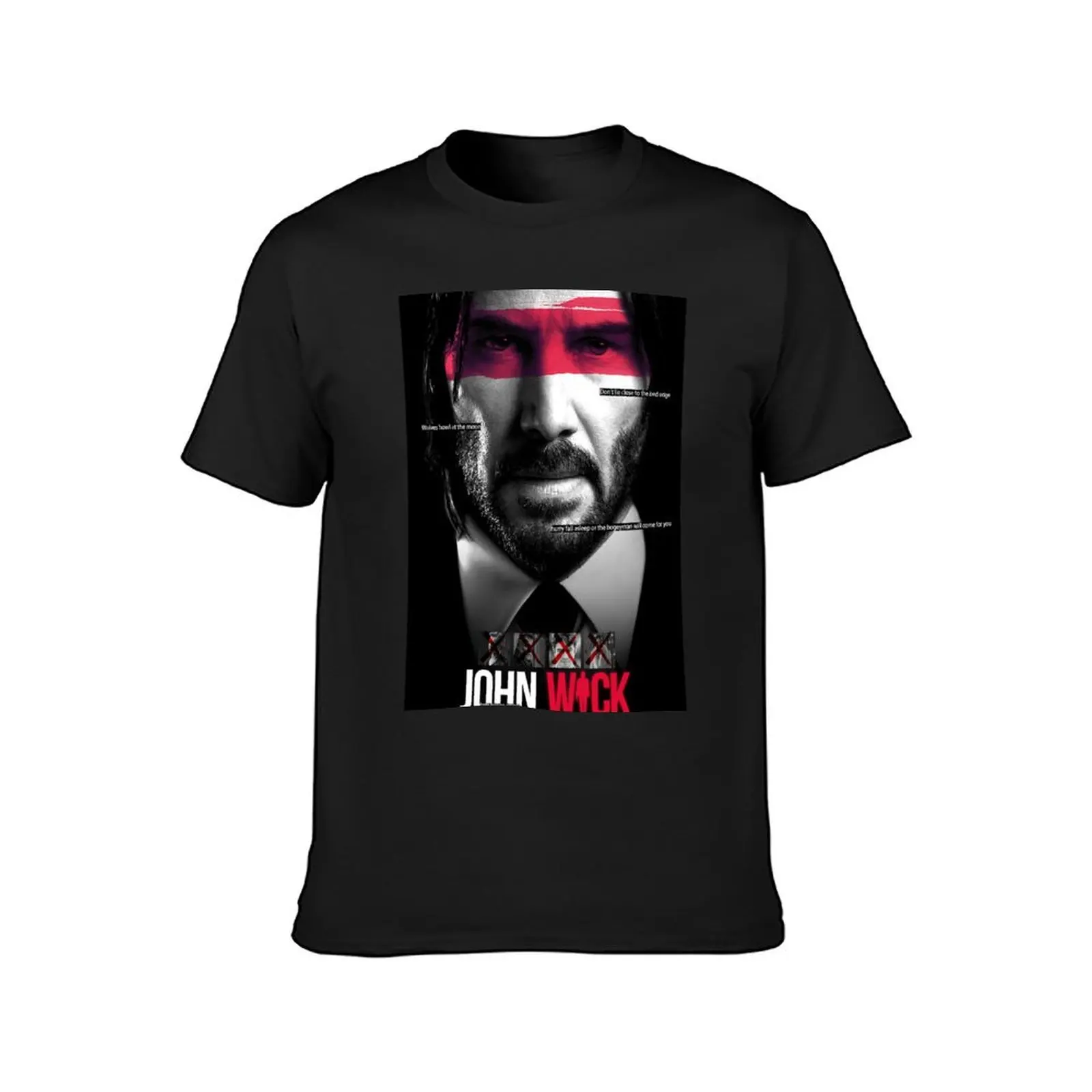 John Wick - Baba Yaga T-Shirt Summer Clothes Graphics Blanks Summer Tops Mens T Shirts Casual Stylish