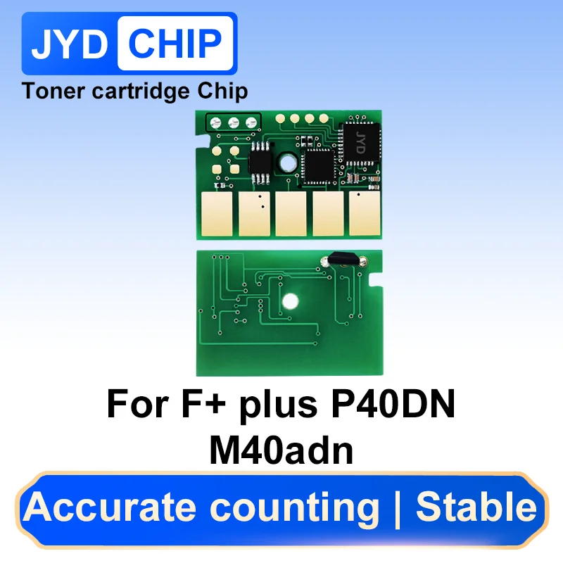 

40STB06 40STB15 Тонер-чип для F + Plus P40DN M40adn 40STB06 40STB15 6K 15K Сброс чипа картриджа F + чипы