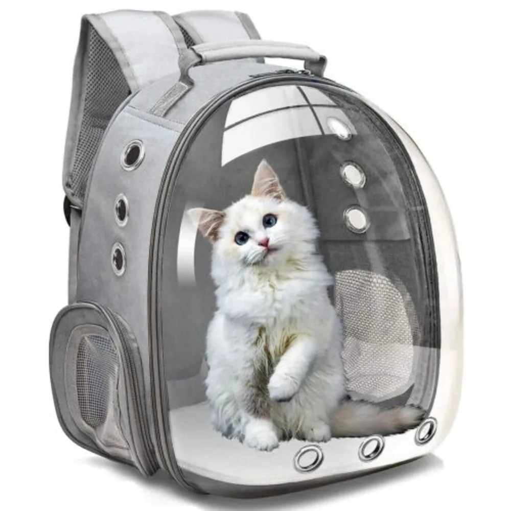 Astronaut Clear Window Breathable Travel Backpack For Cats,Dogs And Pets Carrier