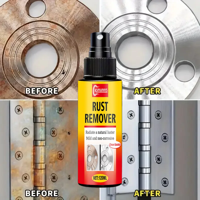 Spray Eliminador de Óxido y Restaurador Fasilawei - Con Paño, Protección de Componentes para Vehículos Recreativos, Sin Electricidad
