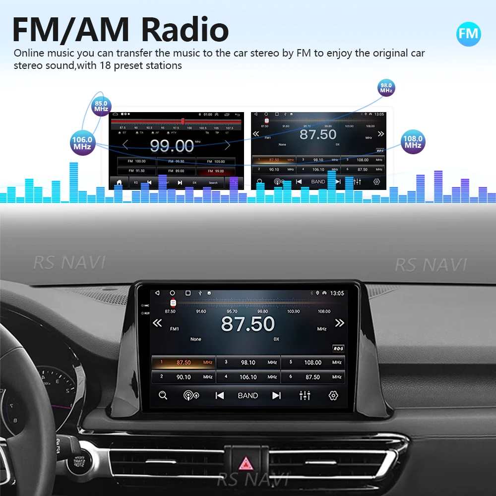 Android 16 For KIA Seltos 2016-2020 Carplay Auto Car Radio Player Plug and Play GPS Multimedia Stereo BT Snapdragon DVD GPS view 6