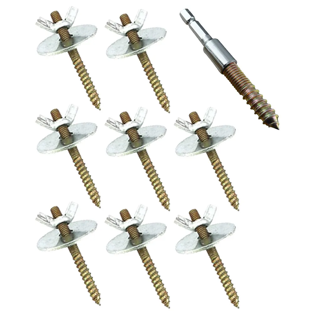 

1Set Premium Bird Perch Fixing Screws with Gaskets Nuts for Bird Cage Hamster Springboard Stable Installation Birdcage