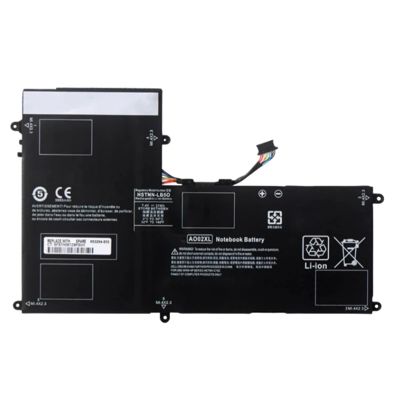 4Cell New A002XL AO02XL Laptop Battery For HP ElitePad 1000 G2 Series HSTNN-LB5O HSTNN-IB5O HSTNN-C78C 728250-1C1 728558-005