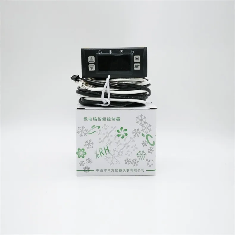 

Электронный контроллер температуры SF-820P 220В для морозильных камер, компрессоров, вентиляторов, освещения, размораживания, многофункциональный терморегулятор