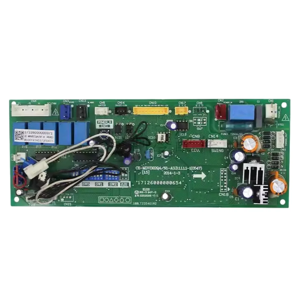 New 17126000000654 Compatible Main Board for Central Air Conditioning CE-MDVD22Q4N1-A3.D(0547) 1.5P Midea Ductless Mini-Split