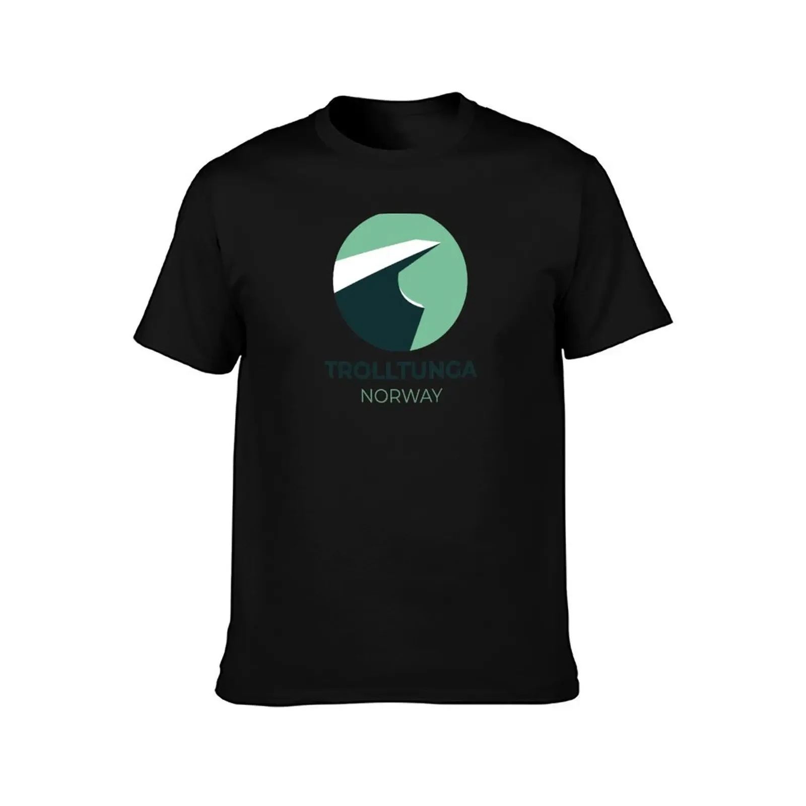 Trolltunga - Norway T-Shirt street wear Blouse T-shirts for men cotton