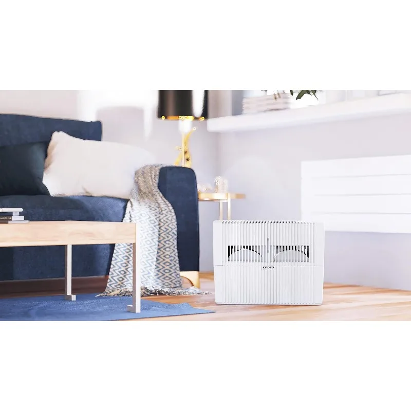 LW45 Original Humidifier in White - Filter-Free Evaporative Humidifier for Spaces up to 600 ft² US(Origin)