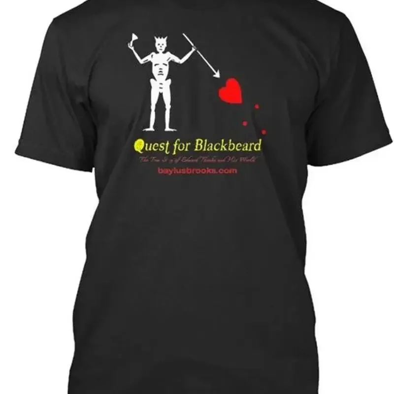 Quest For Blackbeard Flag Size Premium T Shirt M 2XL