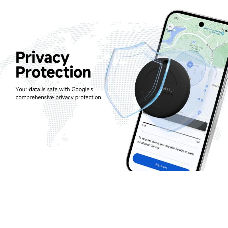 New Mili Mitag Go Smart Tracker For Android Item Finder And Locator Work With Bluetooth Google Find My Device Anti-lost Air Tag
