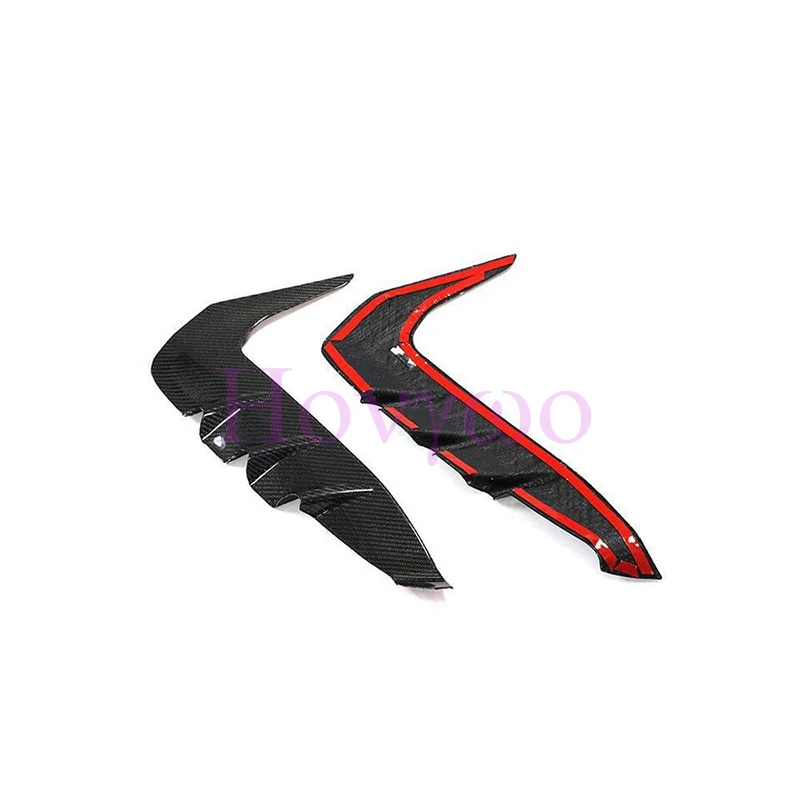 For Subaru BRZ For Toyota GR86 2022up Real Dry Carbon Car Fender Side Air Vent Outlet Cover Trim Car Accessories